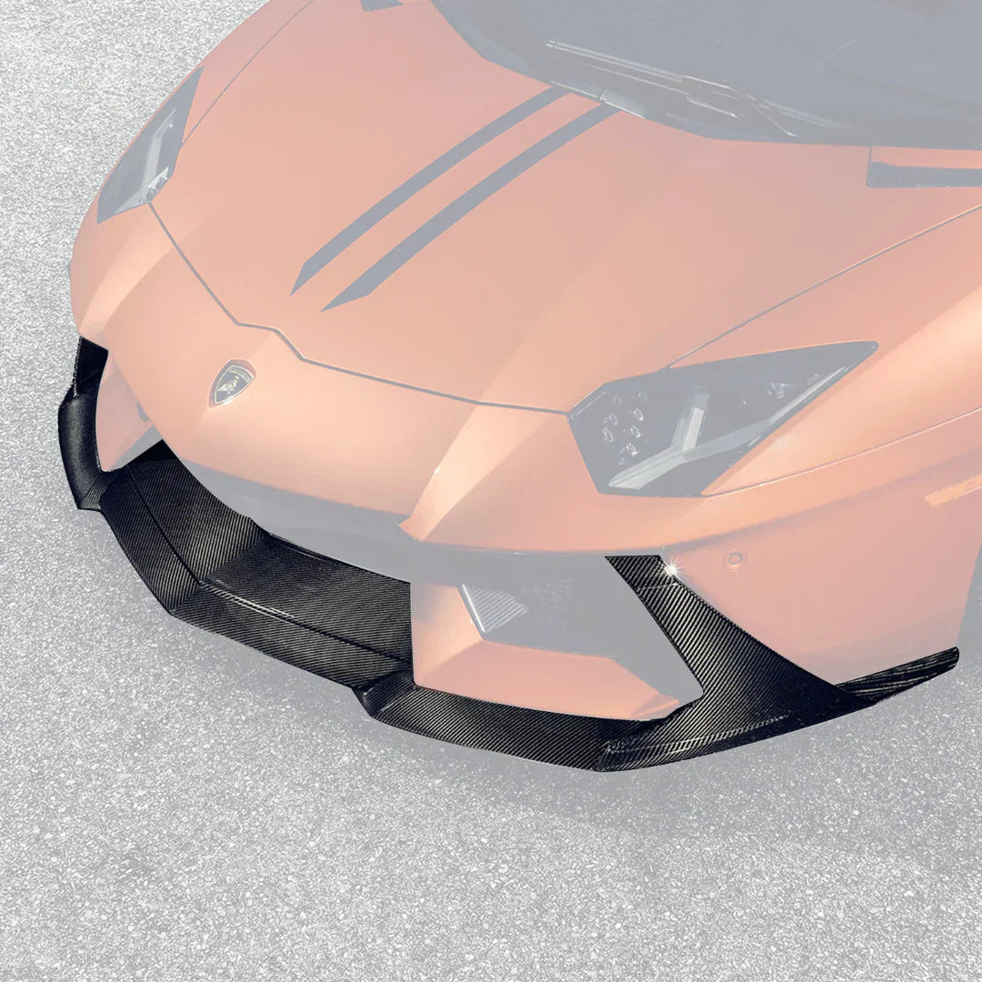 LAMBORGHINI AVENTADOR ZARAGOZA EDIZIONE AERO FRONT SPOILER Sale price - [The Exotic Hub]
