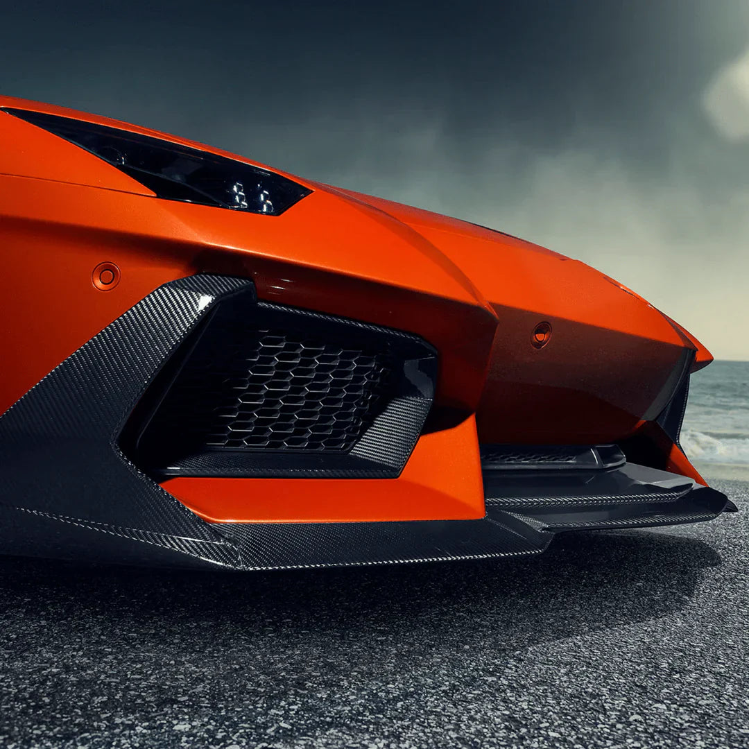 LAMBORGHINI AVENTADOR ZARAGOZA EDIZIONE AERO FRONT SPOILER Sale price - [The Exotic Hub]