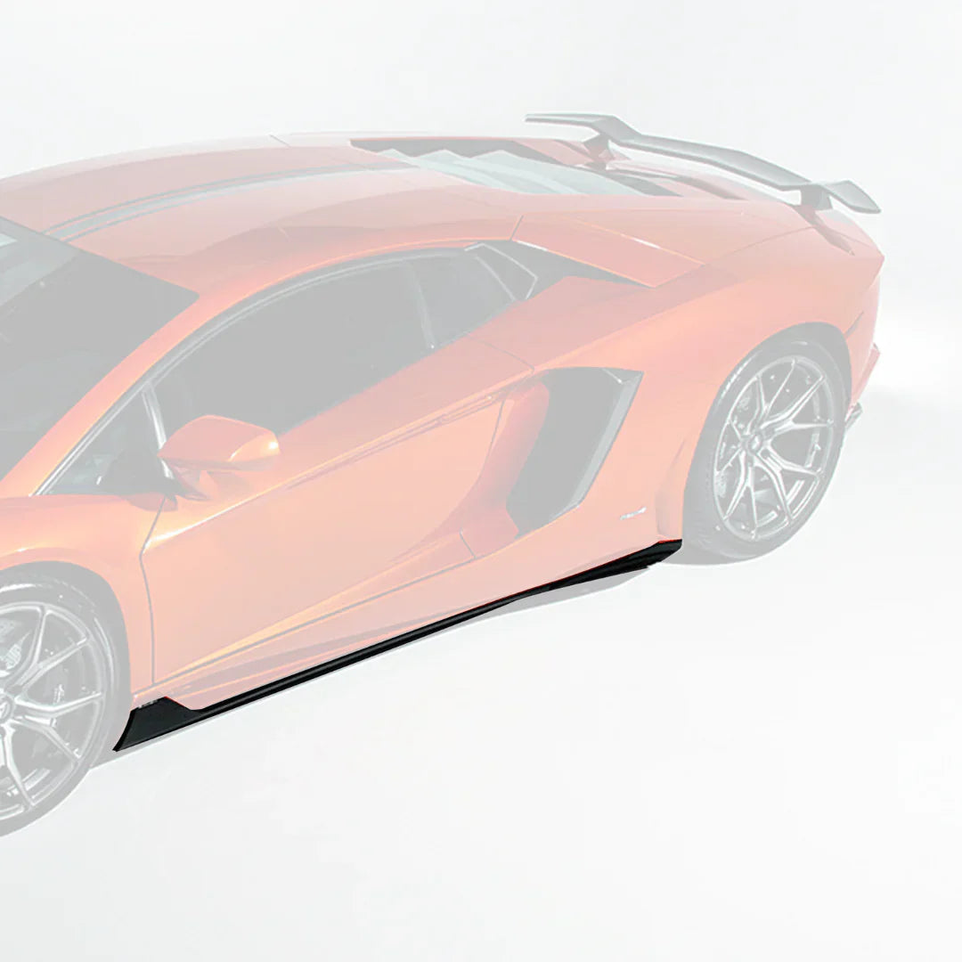 LAMBORGHINI AVENTADOR ZARAGOZA EDIZIONE AERO SIDE BLADES - [The Exotic Hub]