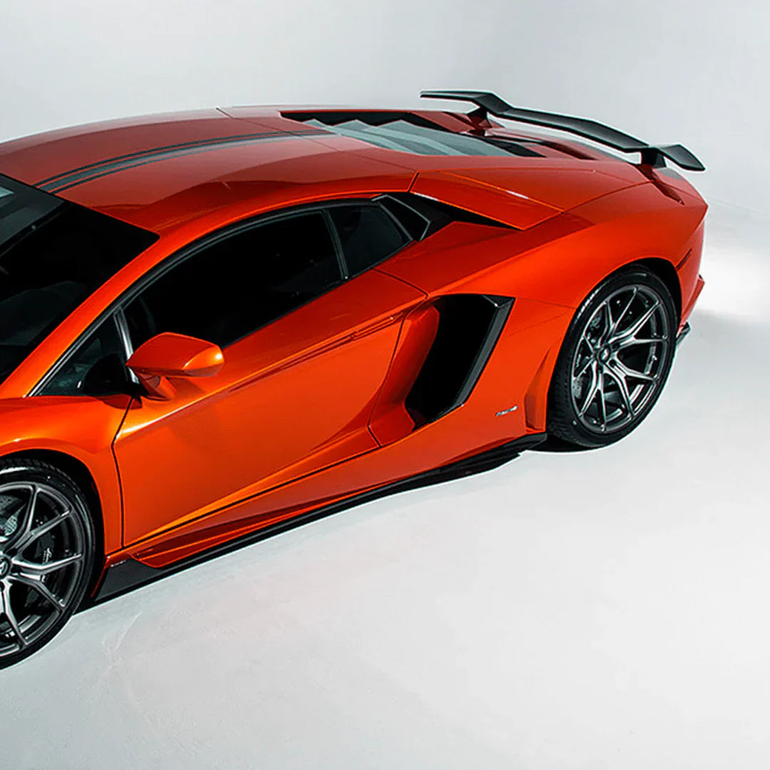 LAMBORGHINI AVENTADOR ZARAGOZA EDIZIONE AERO SIDE BLADES - [The Exotic Hub]