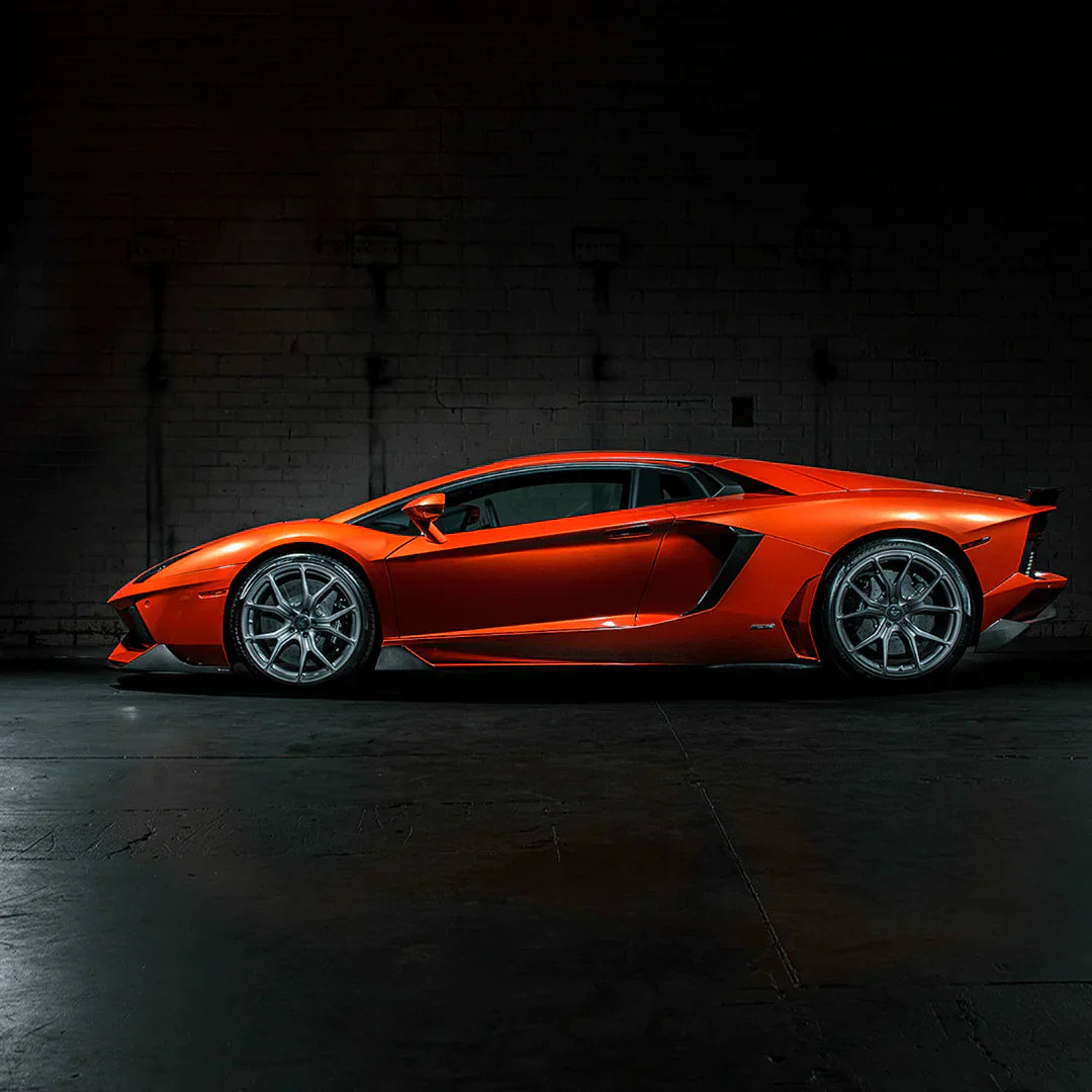 LAMBORGHINI AVENTADOR ZARAGOZA EDIZIONE AERO SIDE BLADES - [The Exotic Hub]