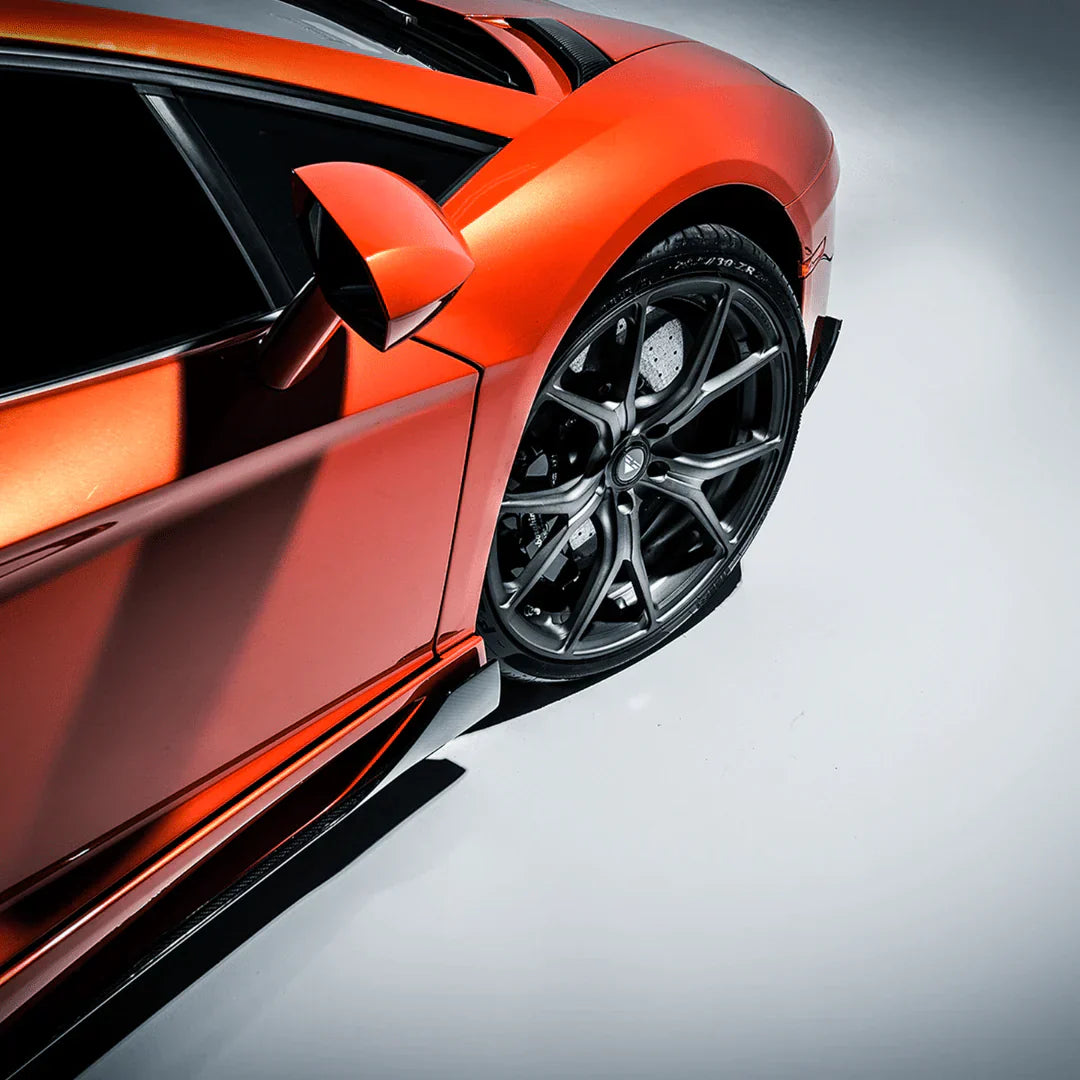 LAMBORGHINI AVENTADOR ZARAGOZA EDIZIONE AERO SIDE BLADES - [The Exotic Hub]