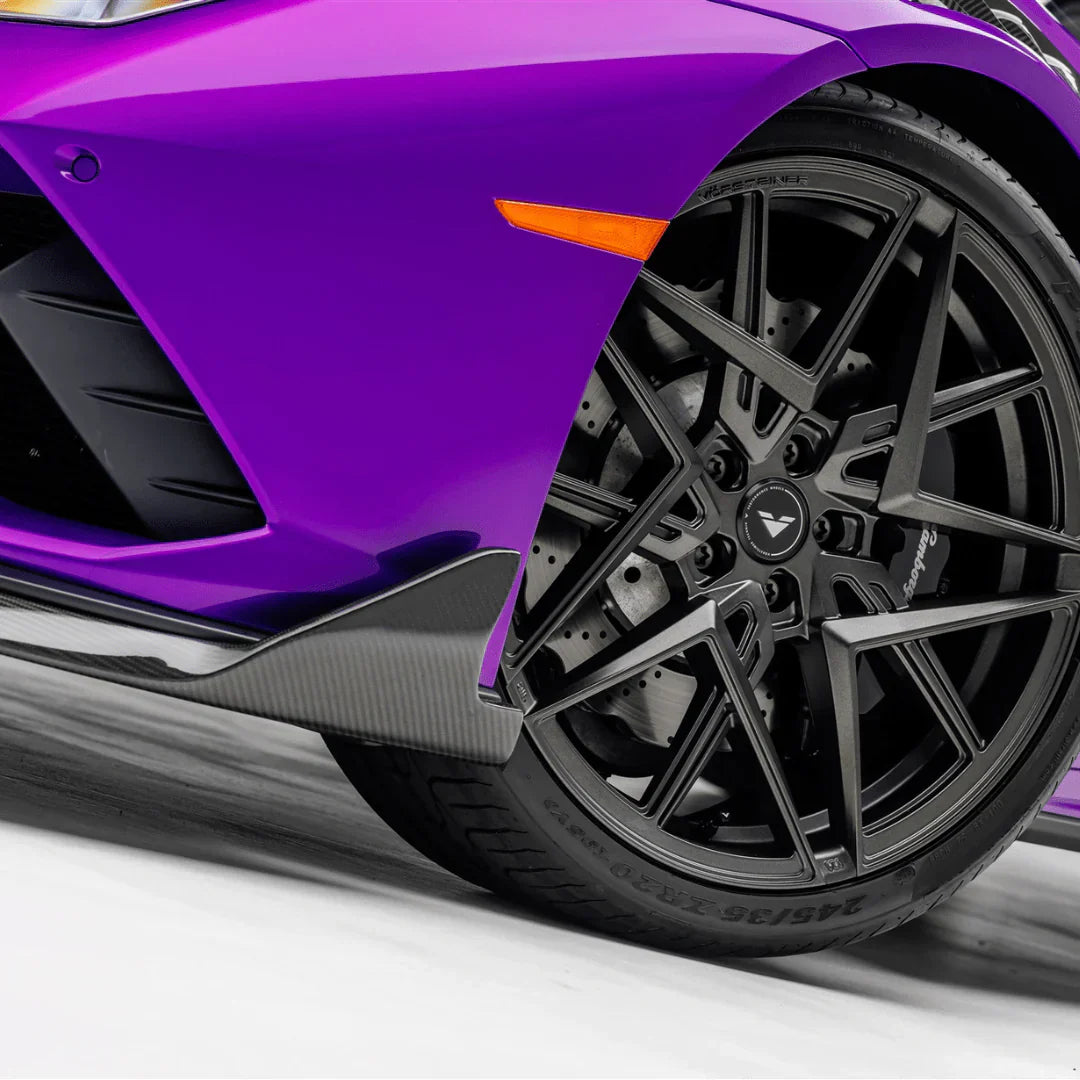 LAMBORGHINI HURACAN EVO MONZA EDIZIONE FRONT SPOILER (2X2 GLOSS CARBON FIBER)- RWD ONLY - [The Exotic Hub]