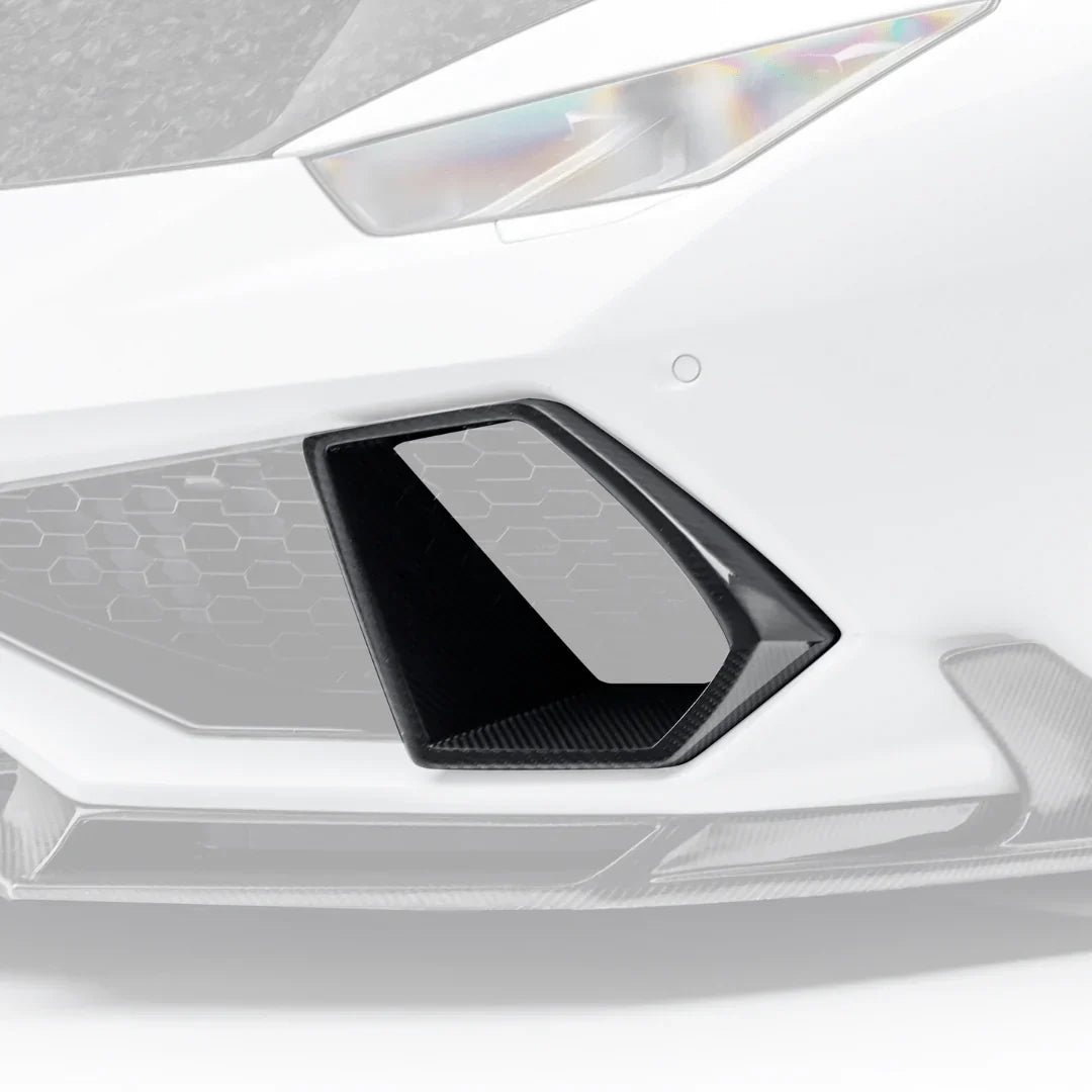 LAMBORGHINI HURACAN MONDIALE EDIZIONE AERO AIR INTAKE BEZELS - [The Exotic Hub]