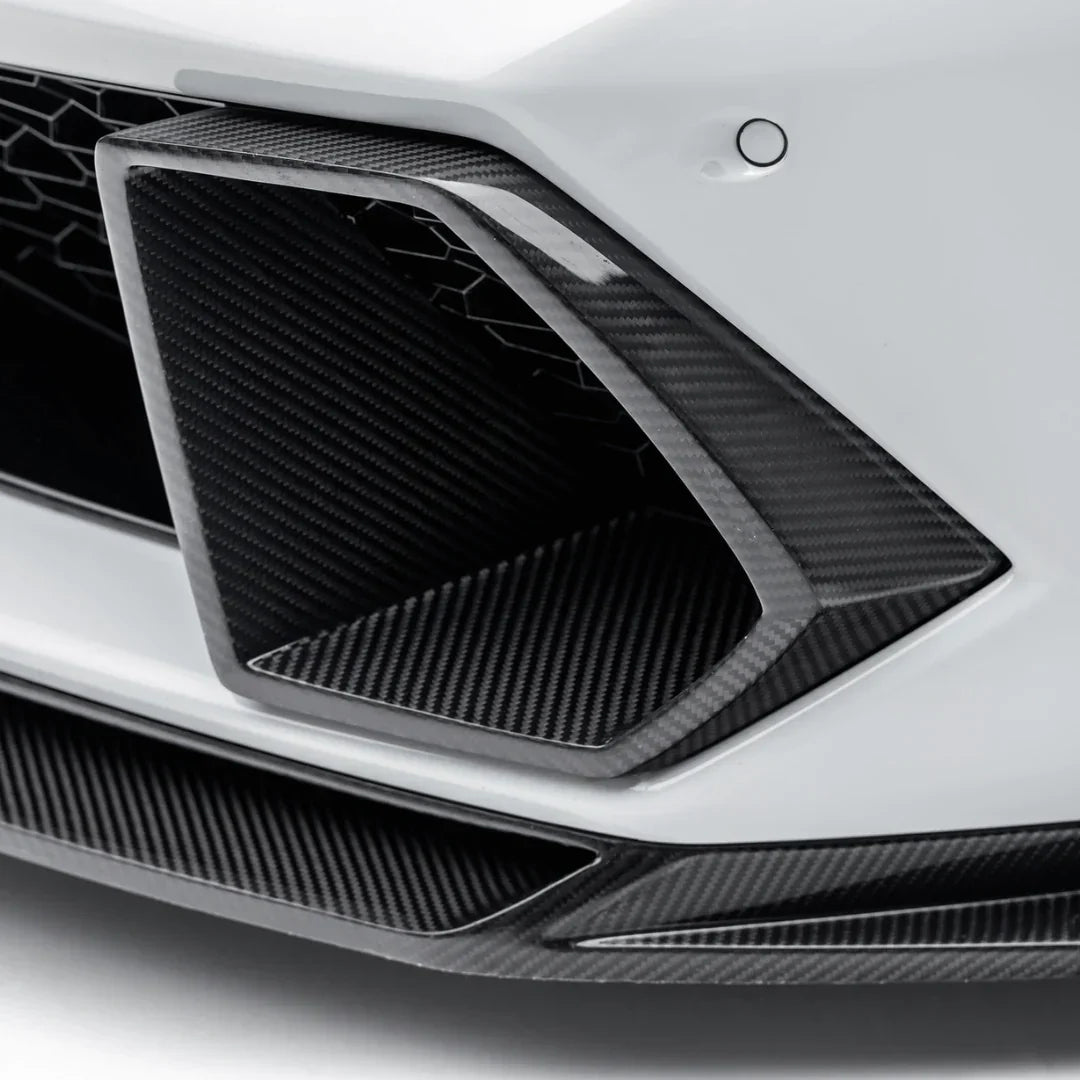 LAMBORGHINI HURACAN MONDIALE EDIZIONE AERO AIR INTAKE BEZELS - [The Exotic Hub]