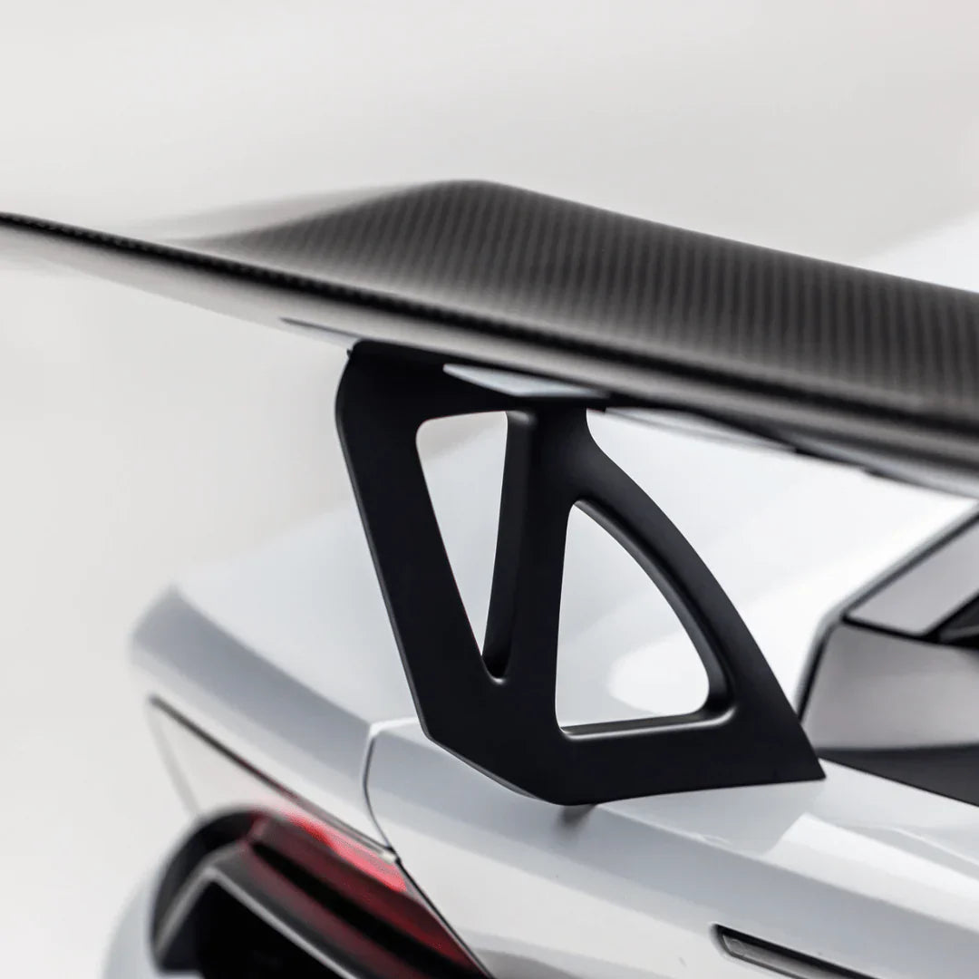 LAMBORGHINI HURACAN MONDIALE EDIZIONE AERO WING BLADE W/ ALUMINUM UPRIGHTS - [The Exotic Hub]