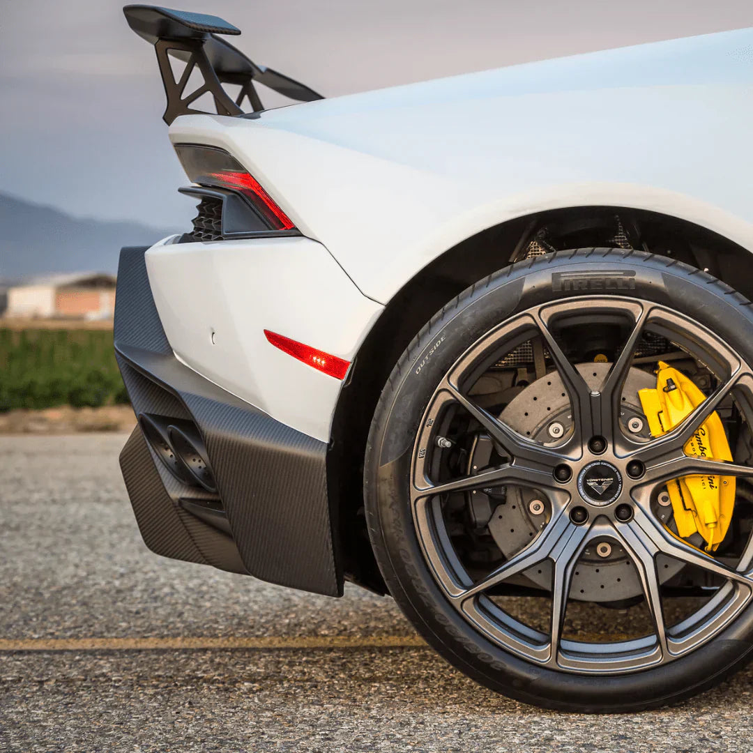 LAMBORGHINI HURACAN NOVARA EDIZIONE AERO REAR BUMPER W/ REAR DIFFUSER - [The Exotic Hub]