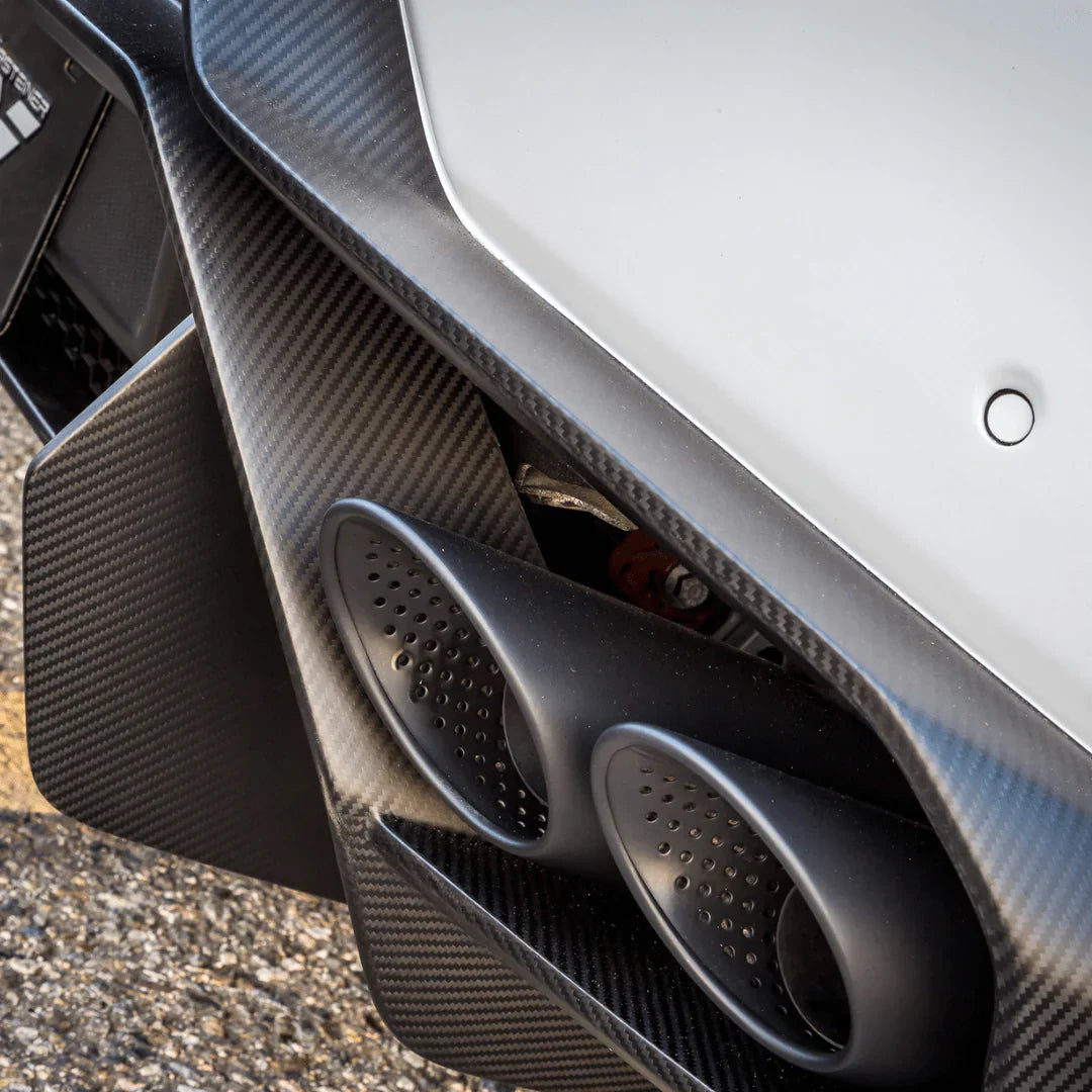LAMBORGHINI HURACAN NOVARA EDIZIONE AERO REAR BUMPER W/ REAR DIFFUSER - [The Exotic Hub]