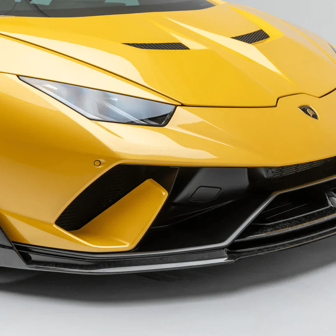 LAMBORGHINI HURACAN PERFORMANTE VICENZA EDIZIONE AERO FRONT SPOILER (CARBON MATRIX) - [The Exotic Hub]