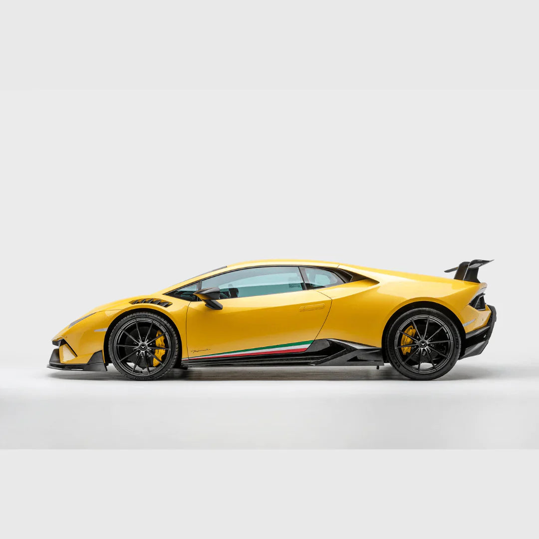 LAMBORGHINI HURACAN PERFORMANTE VICENZA EDIZIONE AERO SIDE BLADES (CARBON MATRIX) - [The Exotic Hub]
