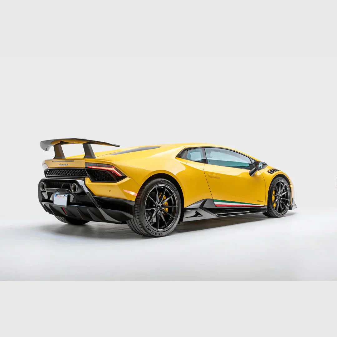 LAMBORGHINI HURACAN PERFORMANTE VICENZA EDIZIONE AERO SIDE BLADES (CARBON MATRIX) - [The Exotic Hub]