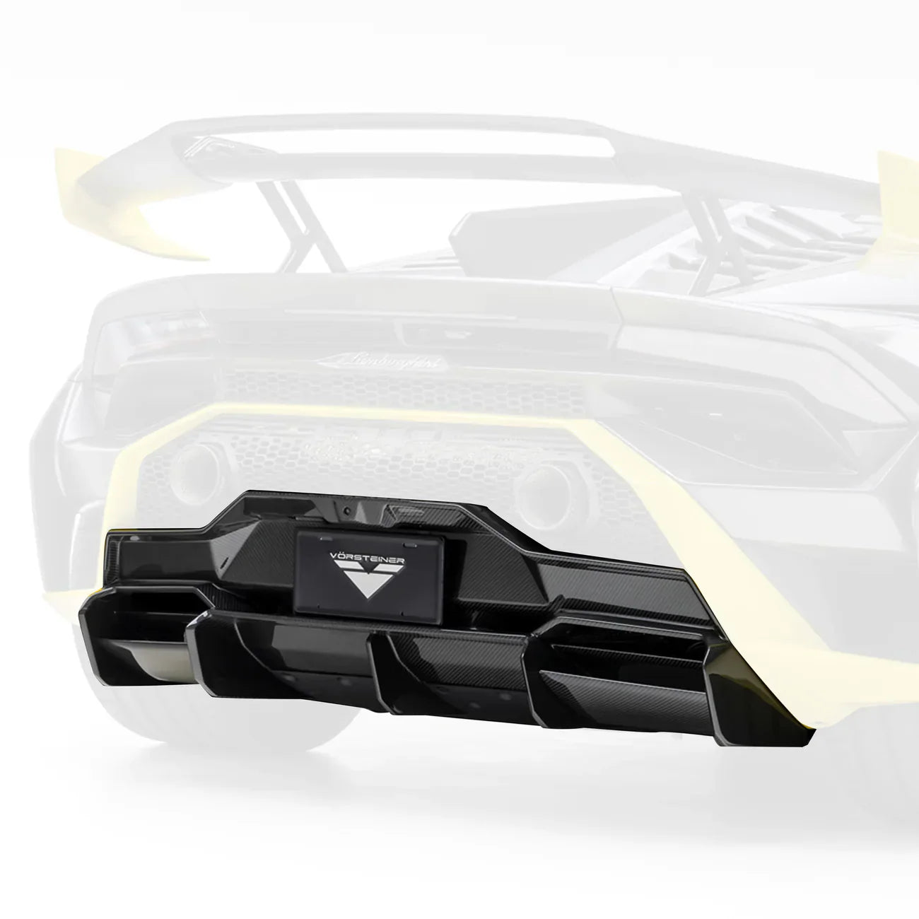 HURACAN STO REAR DIFFUSER CARBON FIBER - [The Exotic Hub]