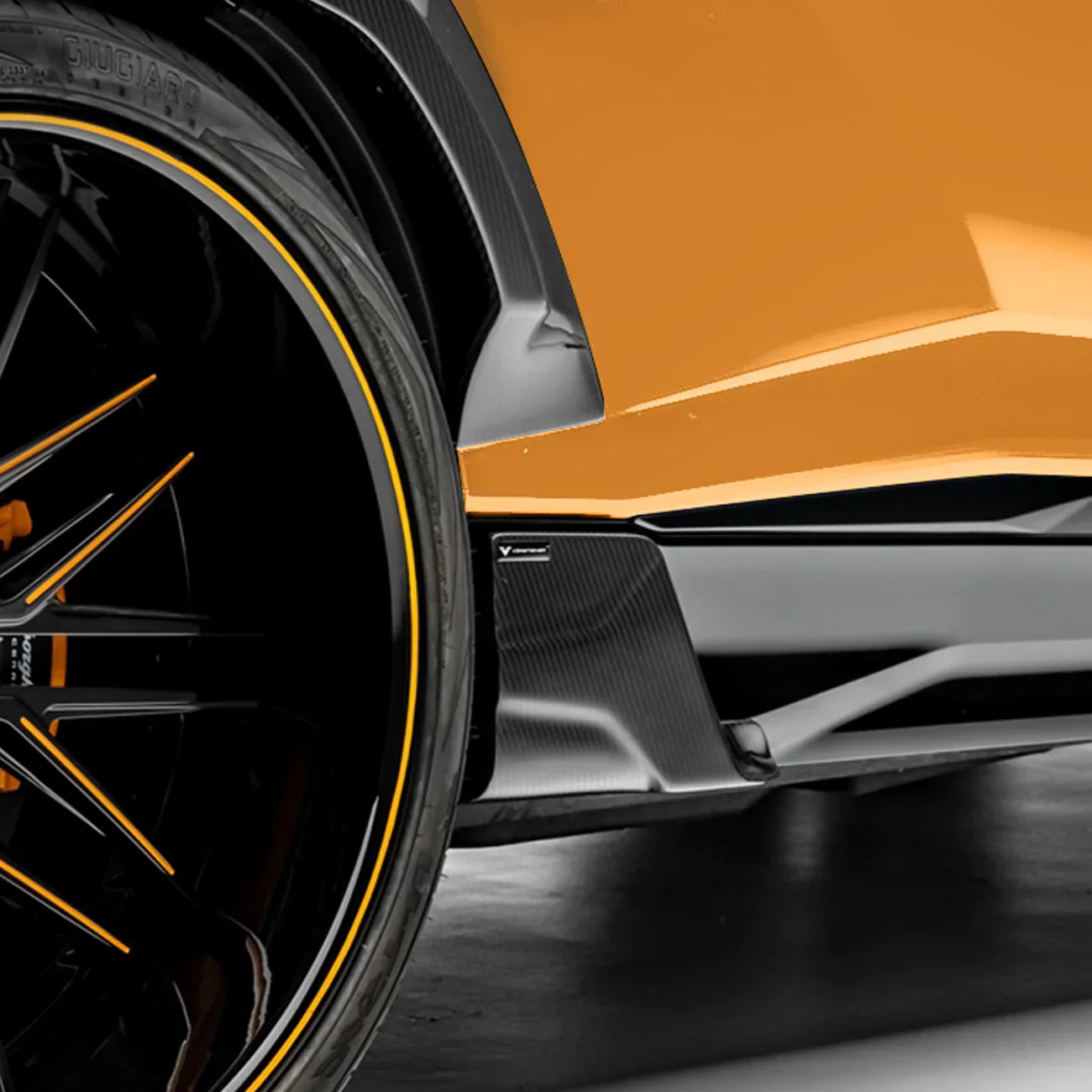 LAMBORGHINI URUS RAMPANTE EDIZIONE AERO SIDE BLADES - [The Exotic Hub]