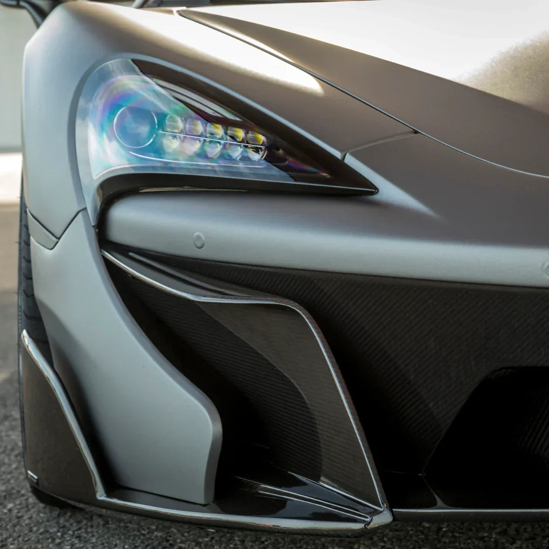 MCLAREN 570S VX AERO FRONT BUMPER W/ FRONT SPLITTER - [The Exotic Hub]