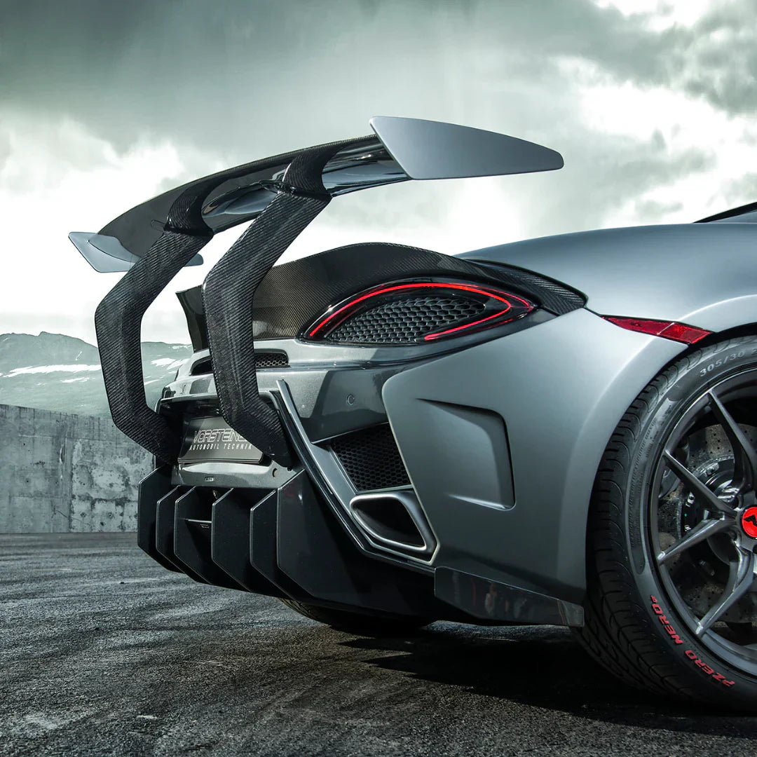 MCLAREN 570S VX AERO REAR BUMPER W/ REAR DIFFUSER - [The Exotic Hub]