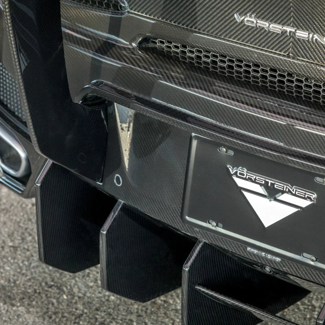 MCLAREN 570S VX AERO WING BLADE CARBON FIBER W/ CARBON FIBER UPRIGHTS - [The Exotic Hub]