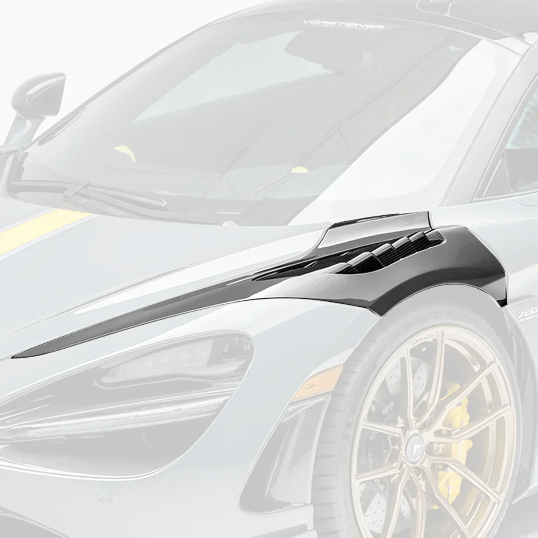 MCLAREN 720S COUPE SILVERSTONE EDITION AERO FRONT FENDERS W/ INTEGRATED VENTS. - [The Exotic Hub]