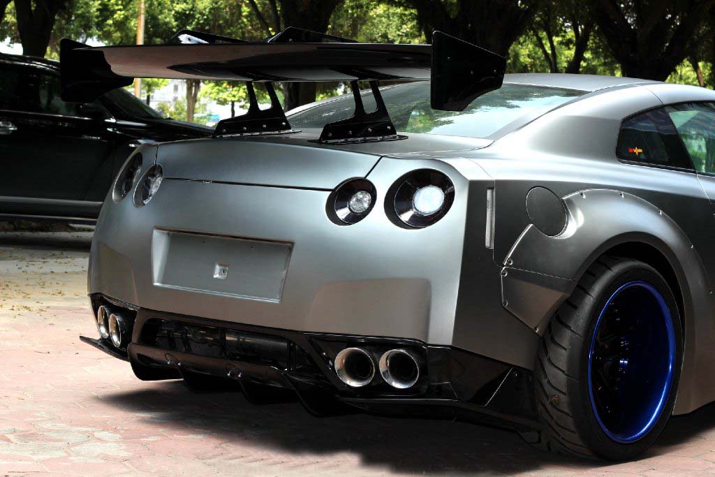 2008-2022 Nissan GTR R35 CBA/DBA/EBA DE Style Rear Diffuser - [The Exotic Hub]