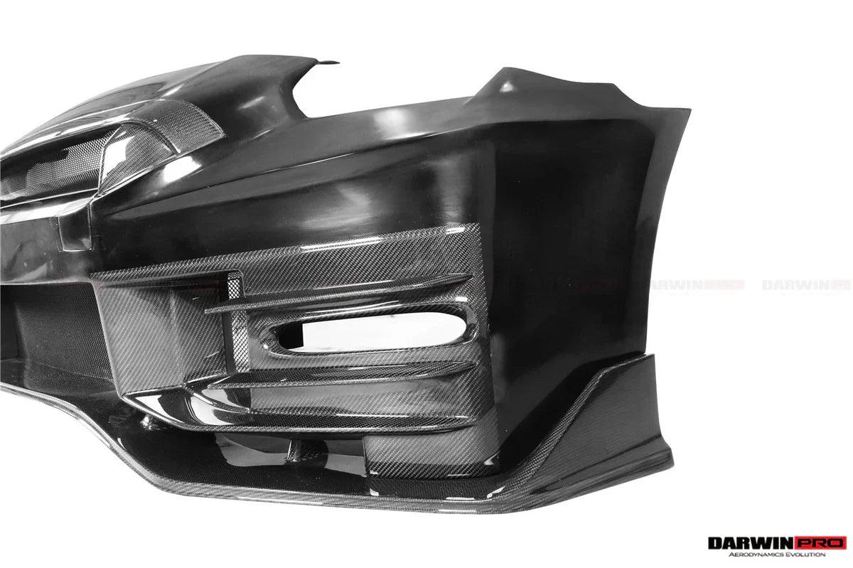 2008-2024 Nissan GTR R35 CBA & DBA & EBA 2024-Nismo Style Part Carbon Fiber Front Bumper - [The Exotic Hub]