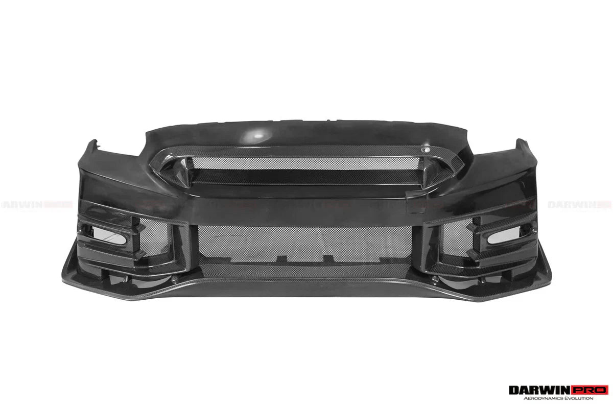 2008-2024 Nissan GTR R35 CBA & DBA & EBA 2024-Nismo Style Part Carbon Fiber Front Bumper - [The Exotic Hub]