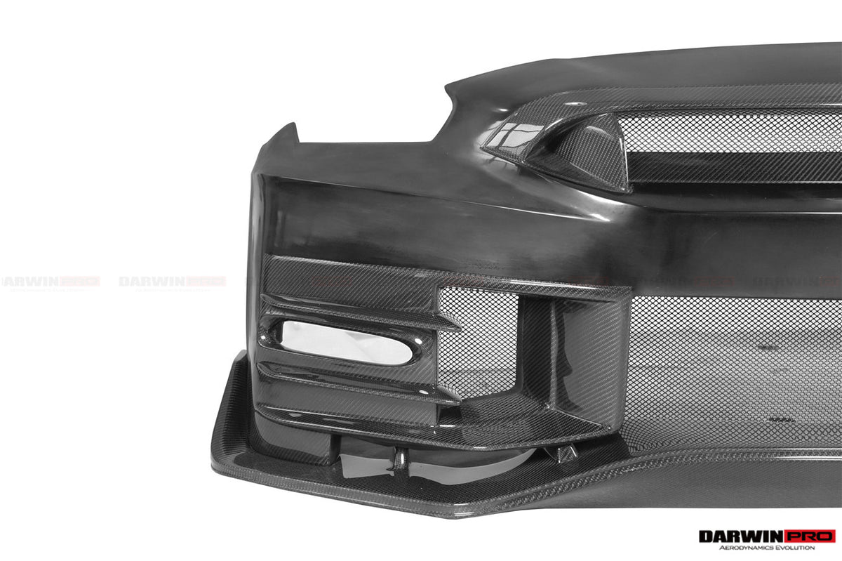 2008-2024 Nissan GTR R35 CBA & DBA & EBA 2024-Nismo Style Part Carbon Fiber Front Bumper - [The Exotic Hub]