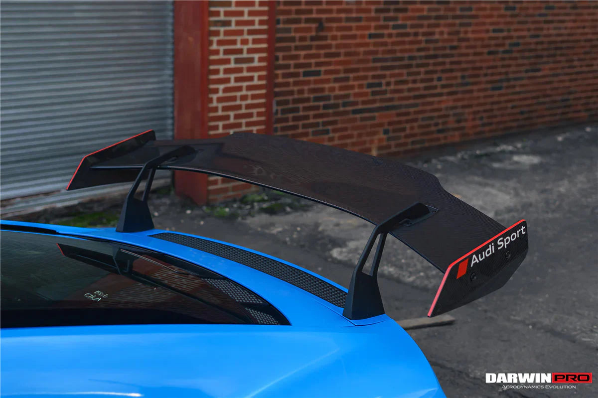 2016-2023 Audi R8 GEN2/GEN3 Coupe ONLY IMPII Carbon Fiber Trunk Wing - [The Exotic Hub]