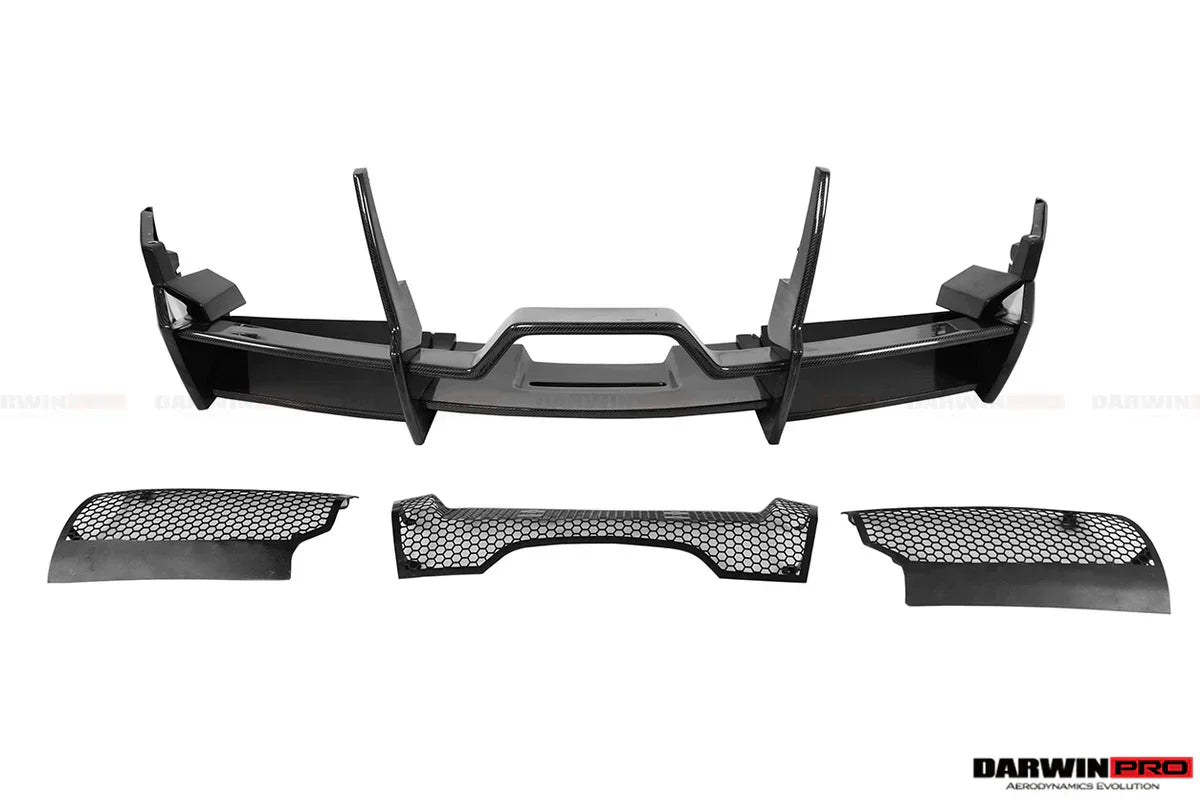 2001-2010 Lamborghini Murcielago SV Style Rear Bumper & Wing - [The Exotic Hub]