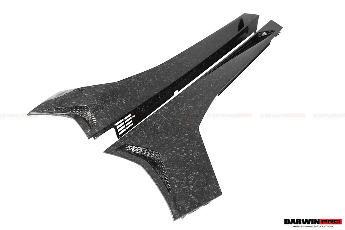 2011-2021 Lamborghini Aventador LP700 LP740 Coupe/Roadster Carbon Fiber Side Skirts - [The Exotic Hub]