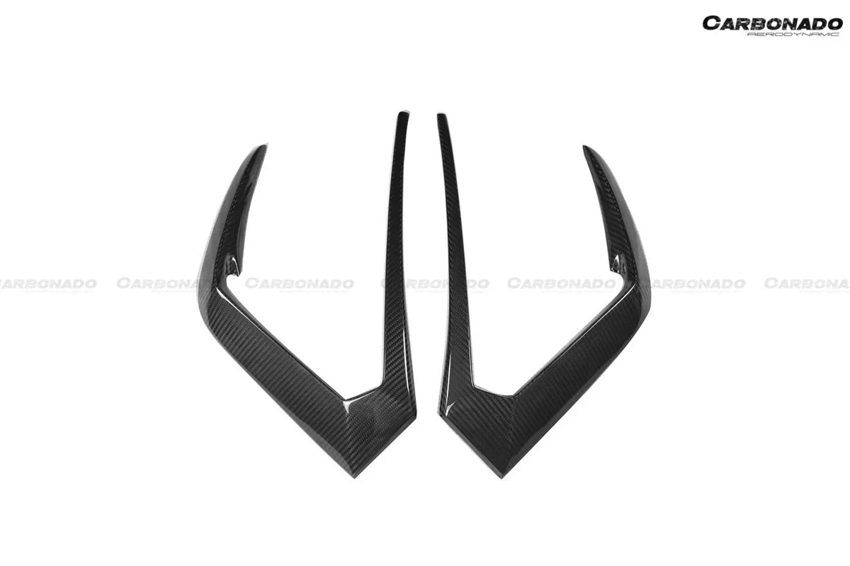 2018-2022 Lamborghini URUS TC Style Dry Carbon Fiber Rear Bumper Vents - [The Exotic Hub]