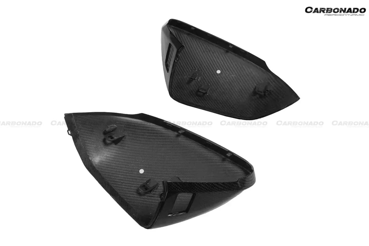 2018-2022 Lamborghini URUS TC Style Dry Carbon Fiber Mirror Housing - [The Exotic Hub]