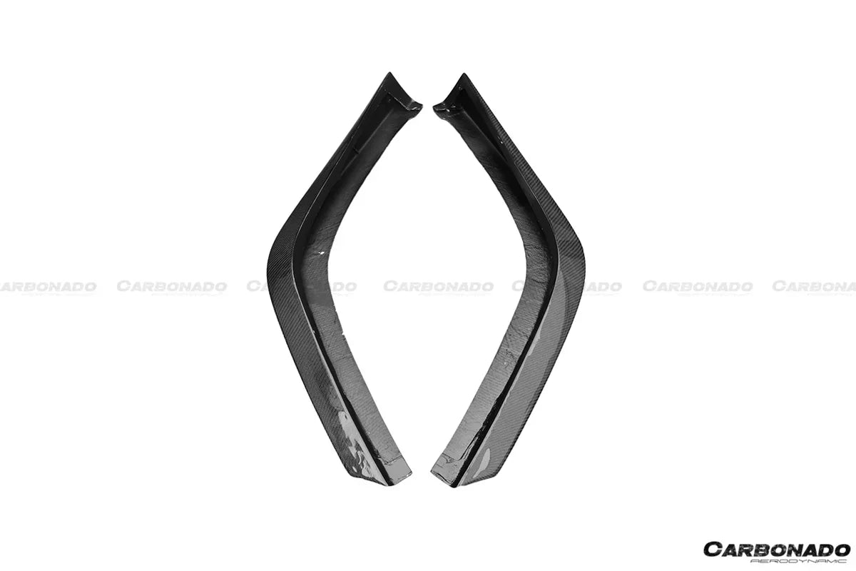 2010-2015 Ferrari 458 Coupe/Spyder AP Style Carbon Fiber Front Lip - [The Exotic Hub]