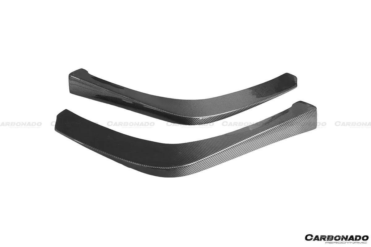 2010-2015 Ferrari 458 Coupe/Spyder AP Style Carbon Fiber Front Lip - [The Exotic Hub]