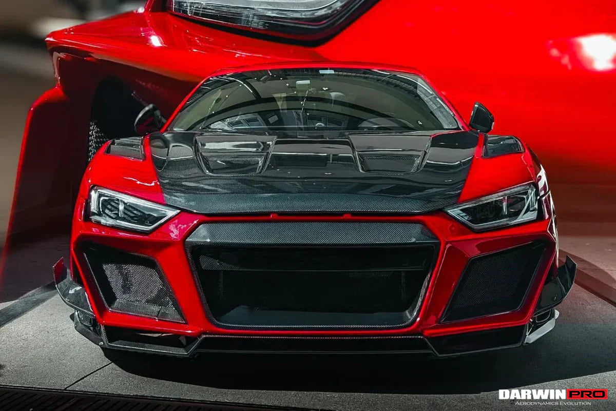 2016-2023 Audi R8 Coupe/Spyder IMPII Carbon Fiber Hood - [The Exotic Hub]