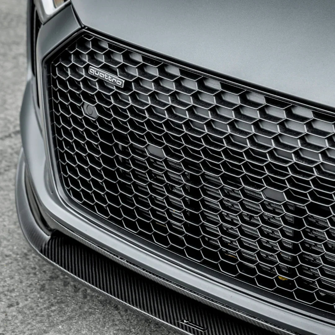 AUDI R8 CARBON FIBER FRONT SPOILER - [The Exotic Hub]