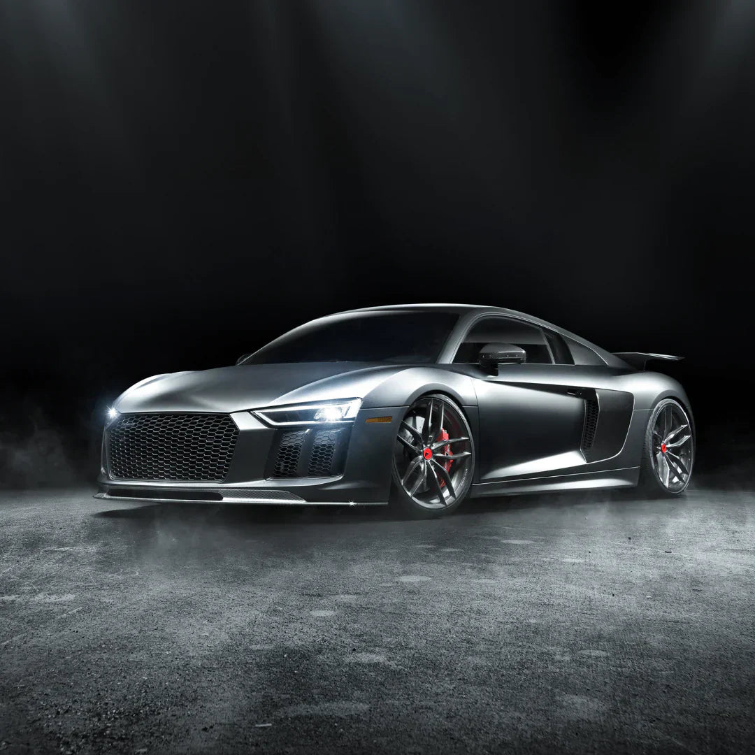 AUDI R8 CARBON FIBER FRONT SPOILER - [The Exotic Hub]