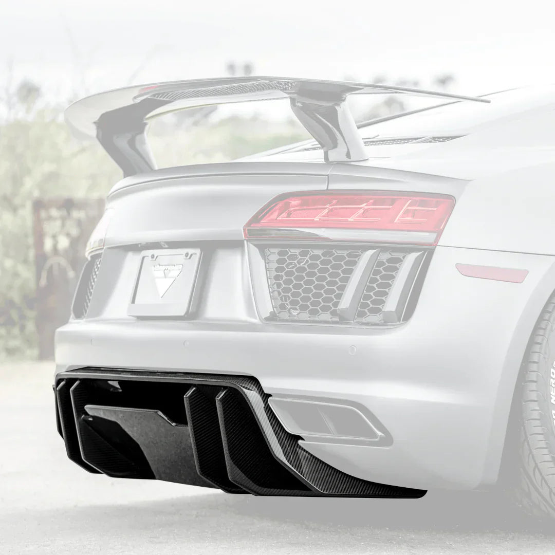 Audi R8 Gt3 Rear Diffuser AUDI R8 CARBON FIBER REAR DIFFUSER