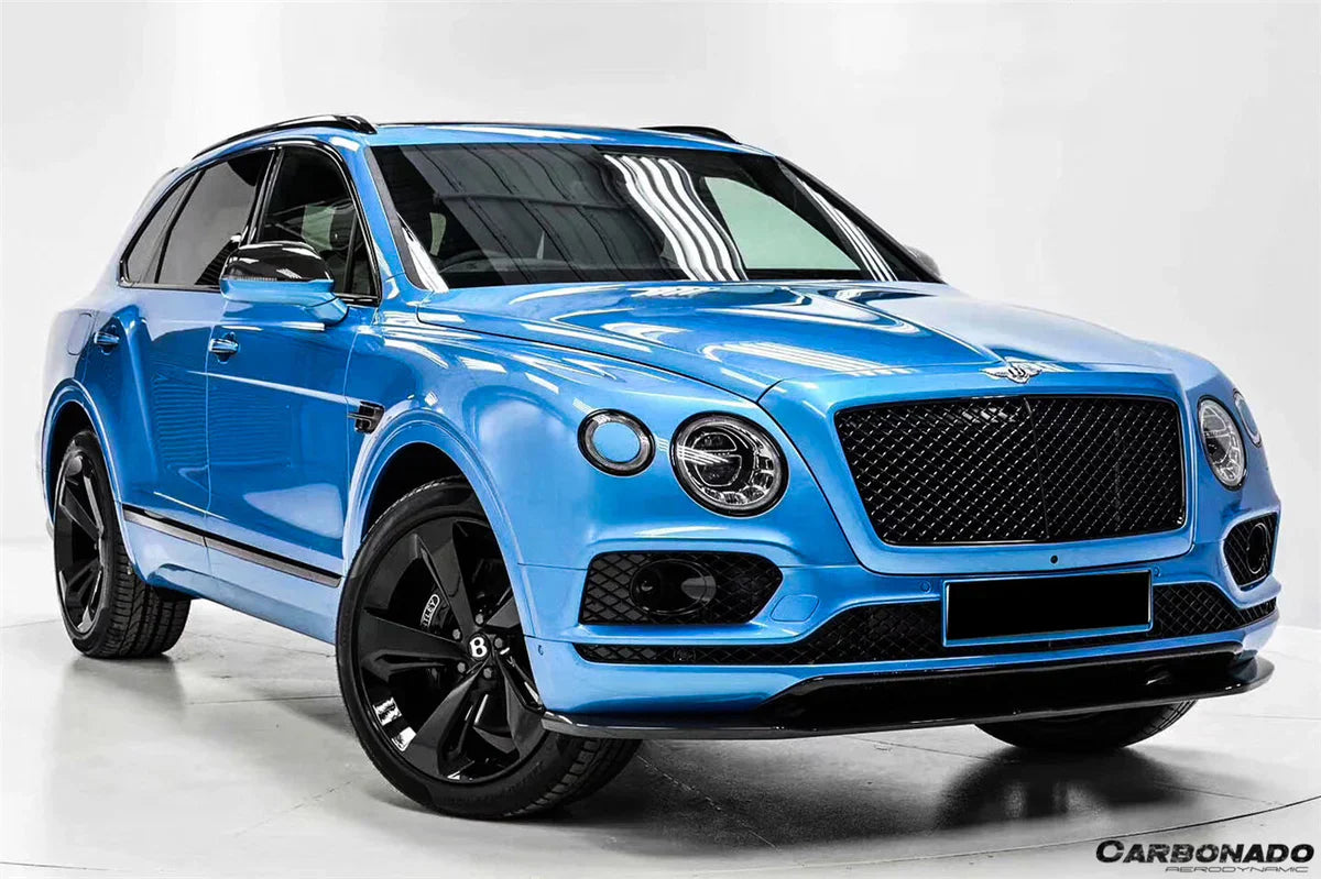 2016-2019 Bentley Bentayga OD Style Carbon Fiber Front Lip - [The Exotic Hub]