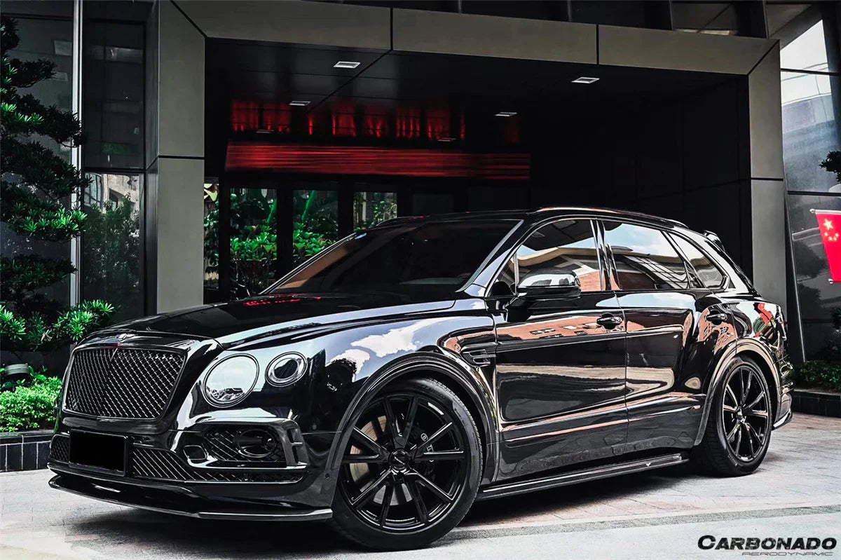 2016-2019 Bentley Bentayga OD Style Carbon Fiber Front Lip - [The Exotic Hub]