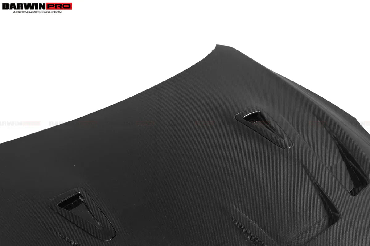 2008-2022 Nissan GTR R35 CBA/DBA/EBA BKSSII Style Carbon Fiber Hood - [The Exotic Hub]