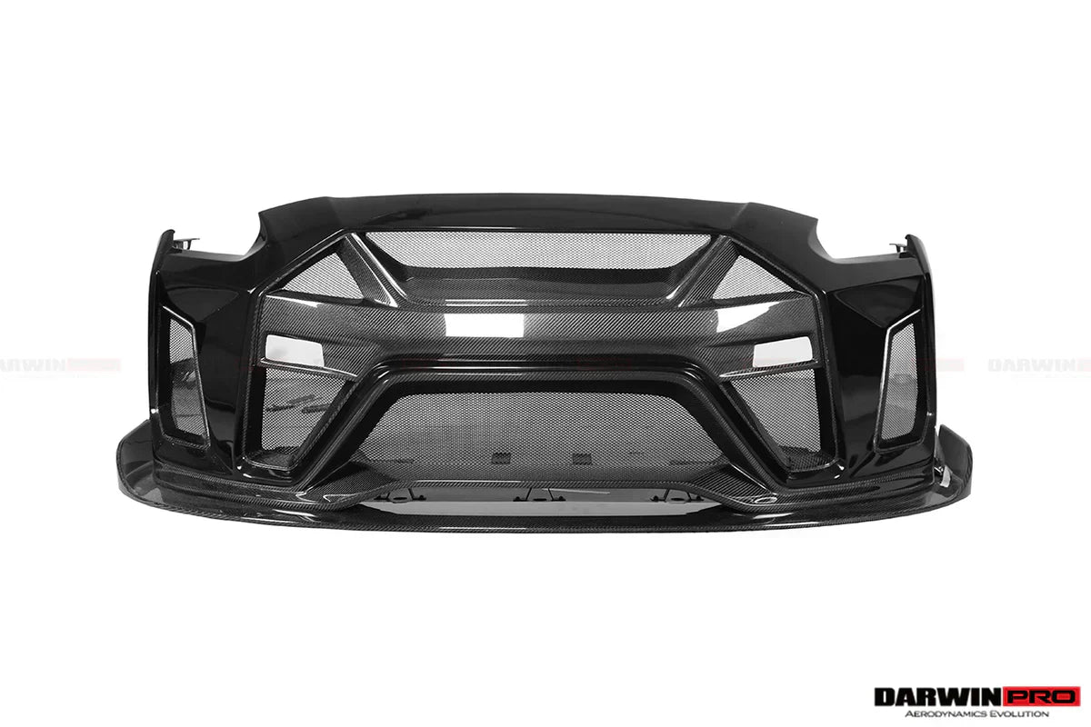 2008-2022 Nissan GTR R35 CBA/DBA/EBA BKSSII Style Front Bumper - [The Exotic Hub]