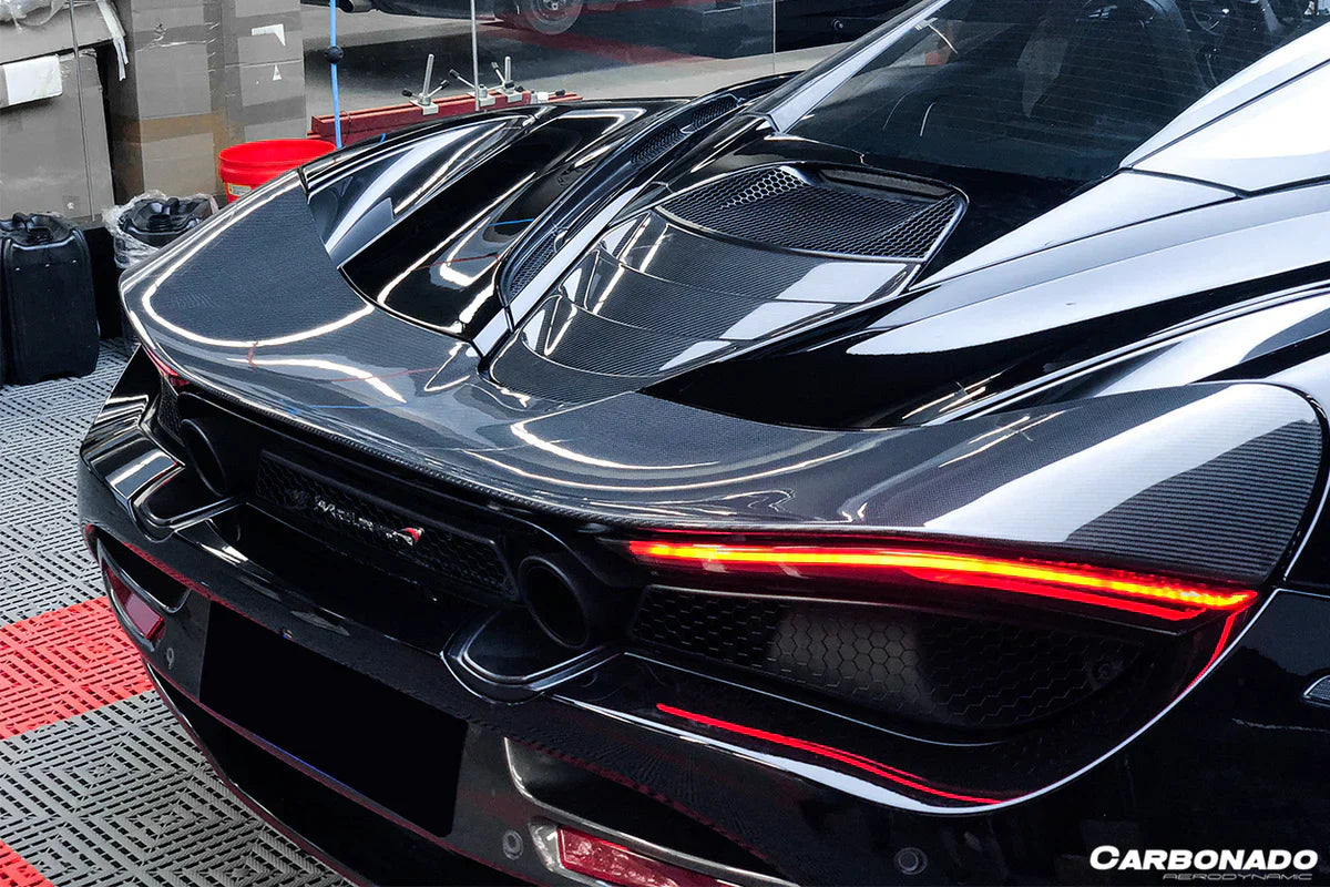 2017-2020 McLaren 720s VRS Style Carbon Fiber Trunk Spoiler - [The Exotic Hub]