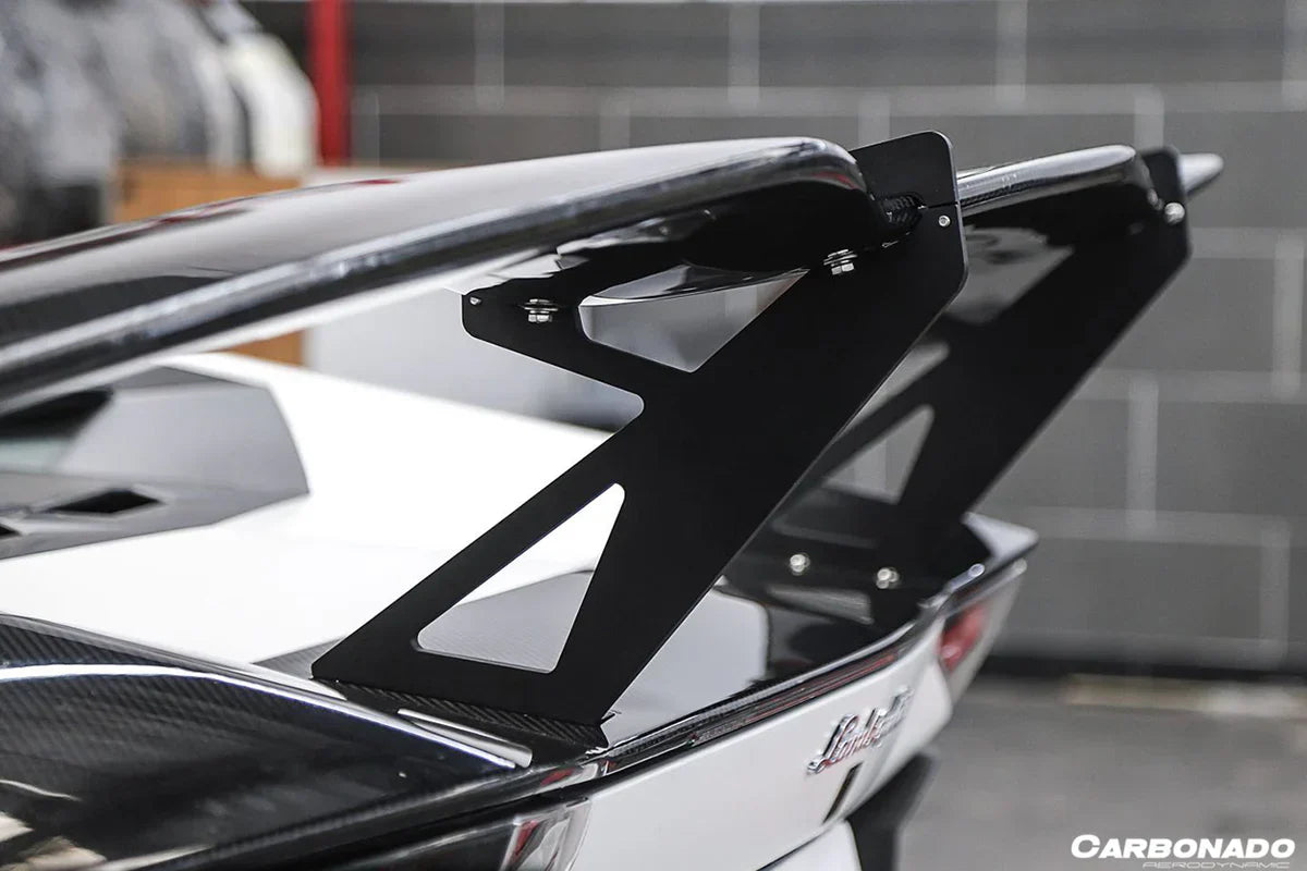 2011-2021 Lamborghini Aventador LP700 LP740 Coupe/Roadster RZS Style Carbon Fiber Trunk Spoiler - [The Exotic Hub]