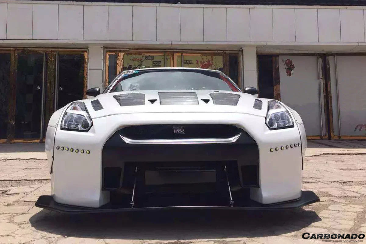 2008-2016 Nissan GTR R35 CBA/DBA DE Style Wide Fender Flares - [The Exotic Hub]