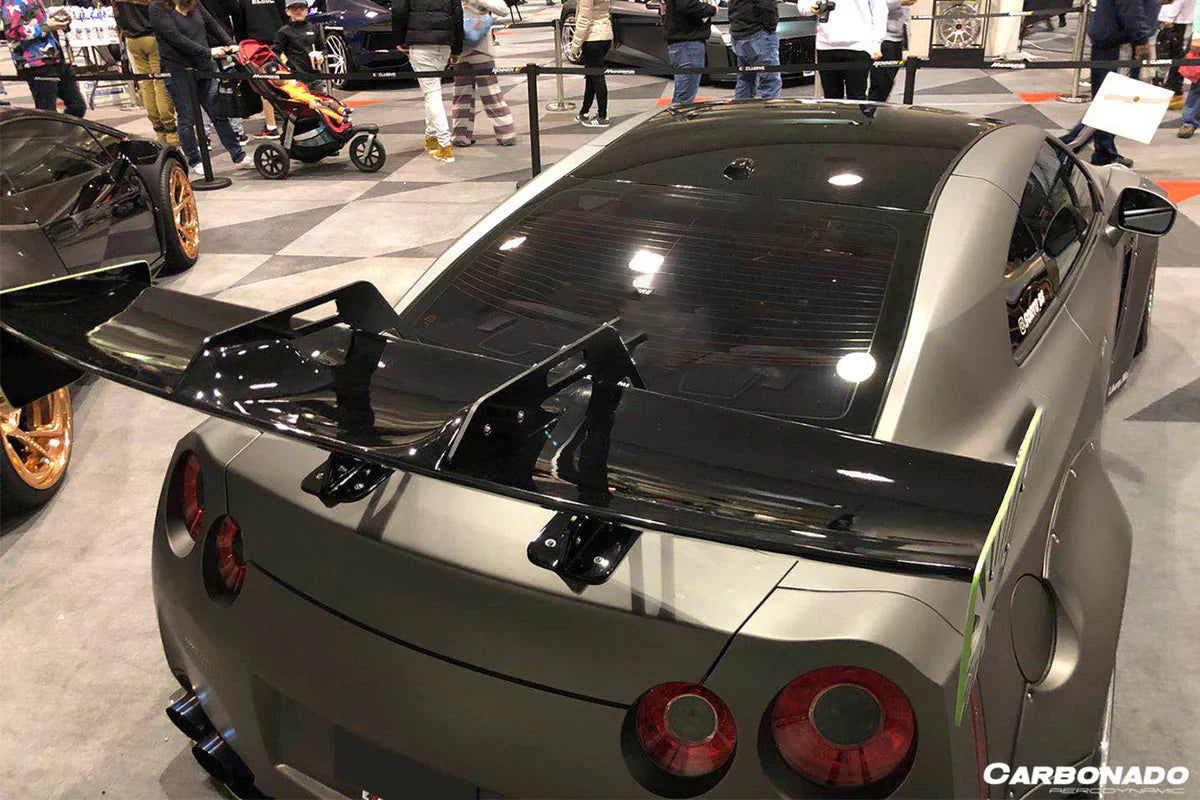 2008-2022 Nissan GTR R35 CBA/DBA/EBA DE Style Trunk Spoiler - [The Exotic Hub]