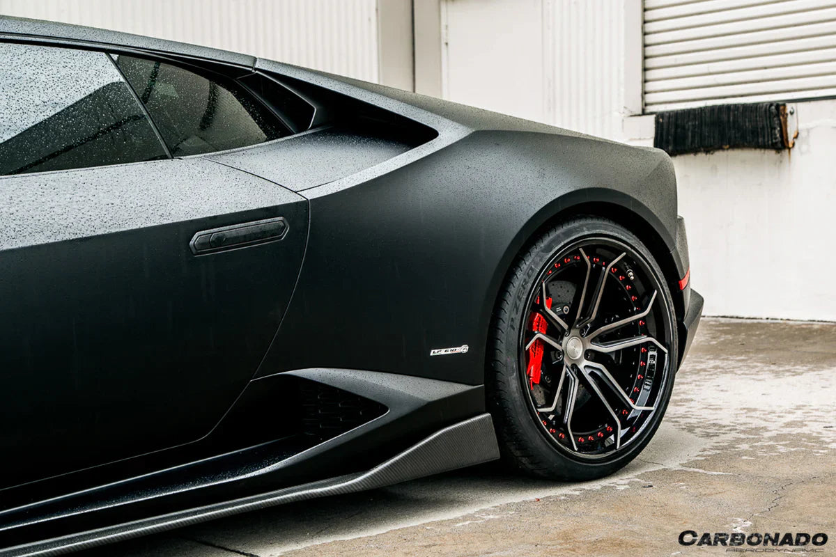 2015-2020 Lamborghini Huracan LP610/LP580 AYP Style Carbon Fiber Side Skirts - [The Exotic Hub]