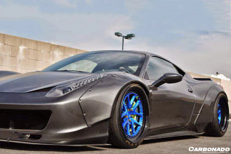 2010-2015 Ferrari 458 Coupe/Spyder DE Style Aero Full Body Kit - [The Exotic Hub]