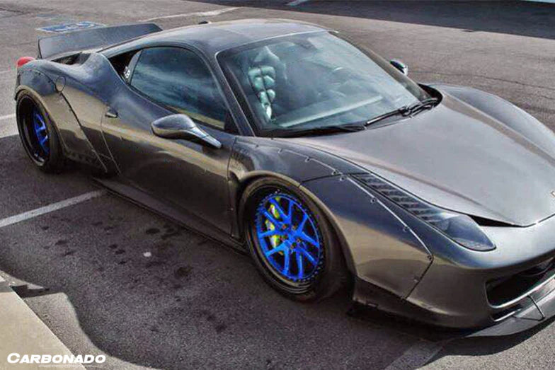 2010-2015 Ferrari 458 Coupe/Spyder DE Style Aero Full Body Kit - [The Exotic Hub]