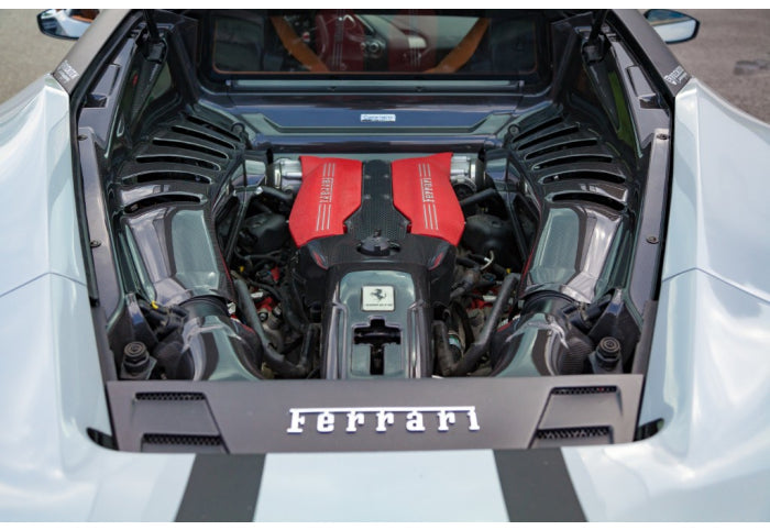 Capristo Carbon Fiber Engine Compartment Covers for Ferrari 488 GTB - [The Exotic Hub]