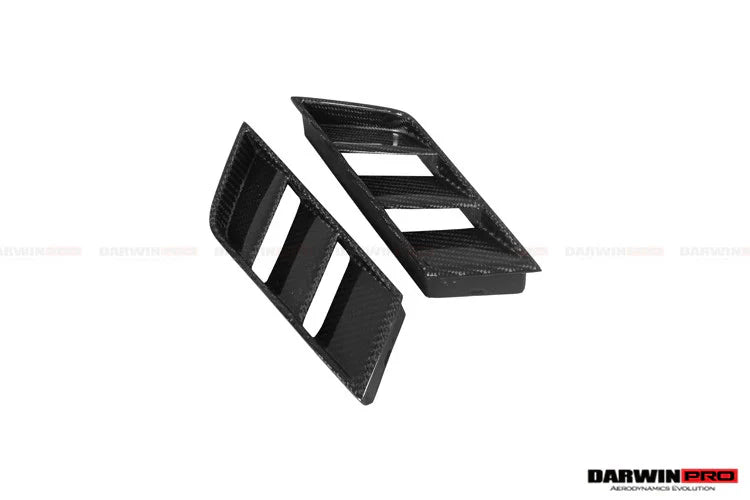 2017-2022 Nissan GTR R35 EBA Carbon Fiber Rear Diffuser Side Vents - [The Exotic Hub]