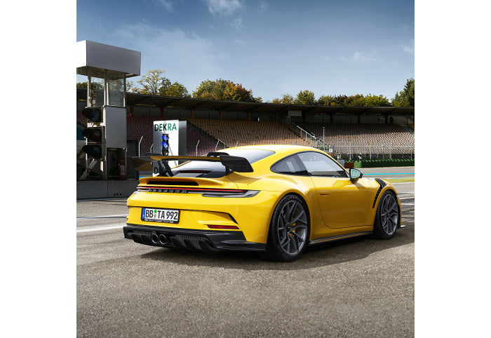 TechArt Carbon Rear Apron Panel for 992 GT3 - [The Exotic Hub]